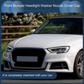 Front Right Washer Nozzle Cover Cap for Audi A3 8V (2013–2016) Black