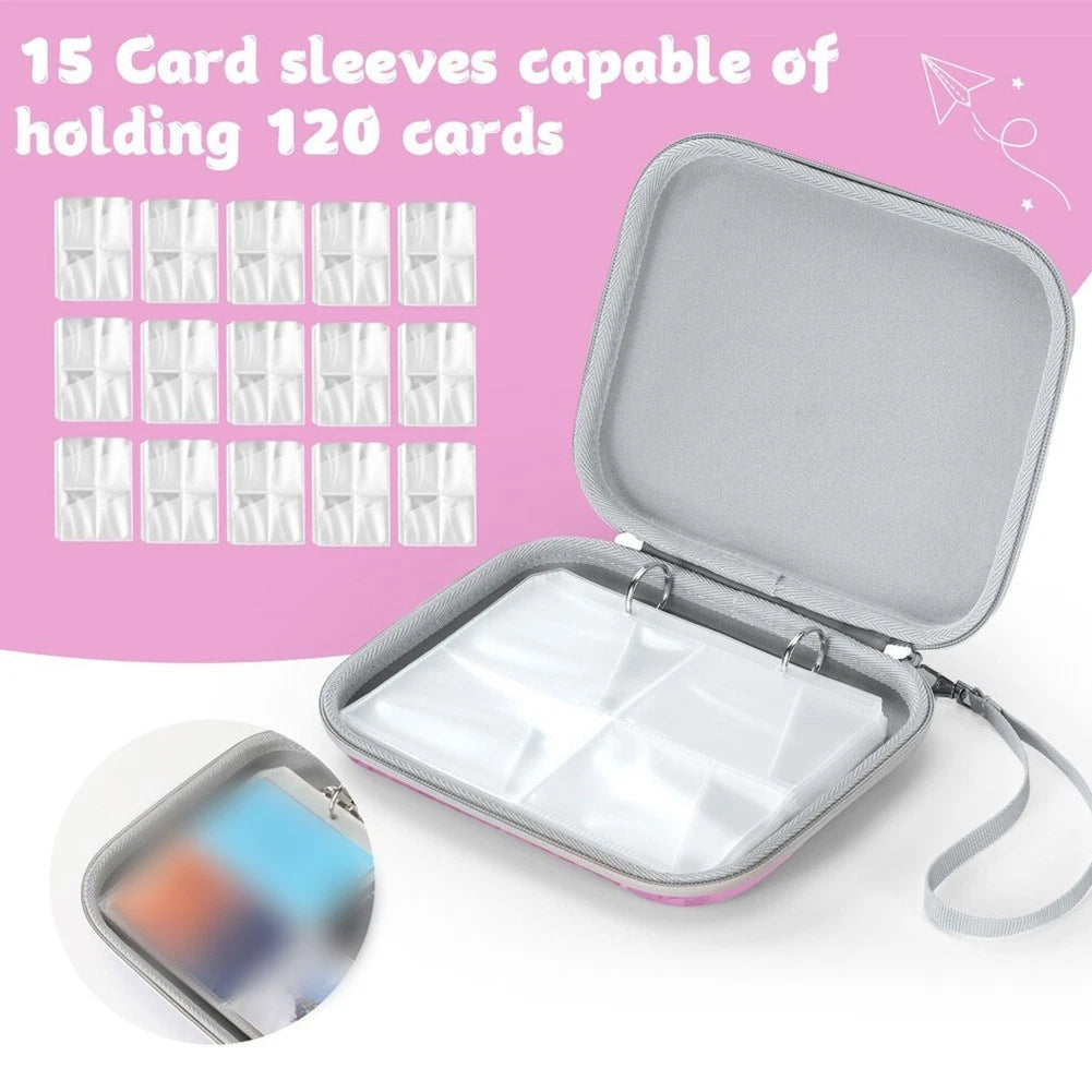 PU Waterproof Card Case for Yoto Cards (120 Pockets)