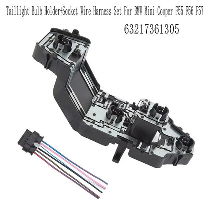 Taillight Bulb Holder + Socket Wire Harness Set for BMW Mini Cooper (2014–2023)