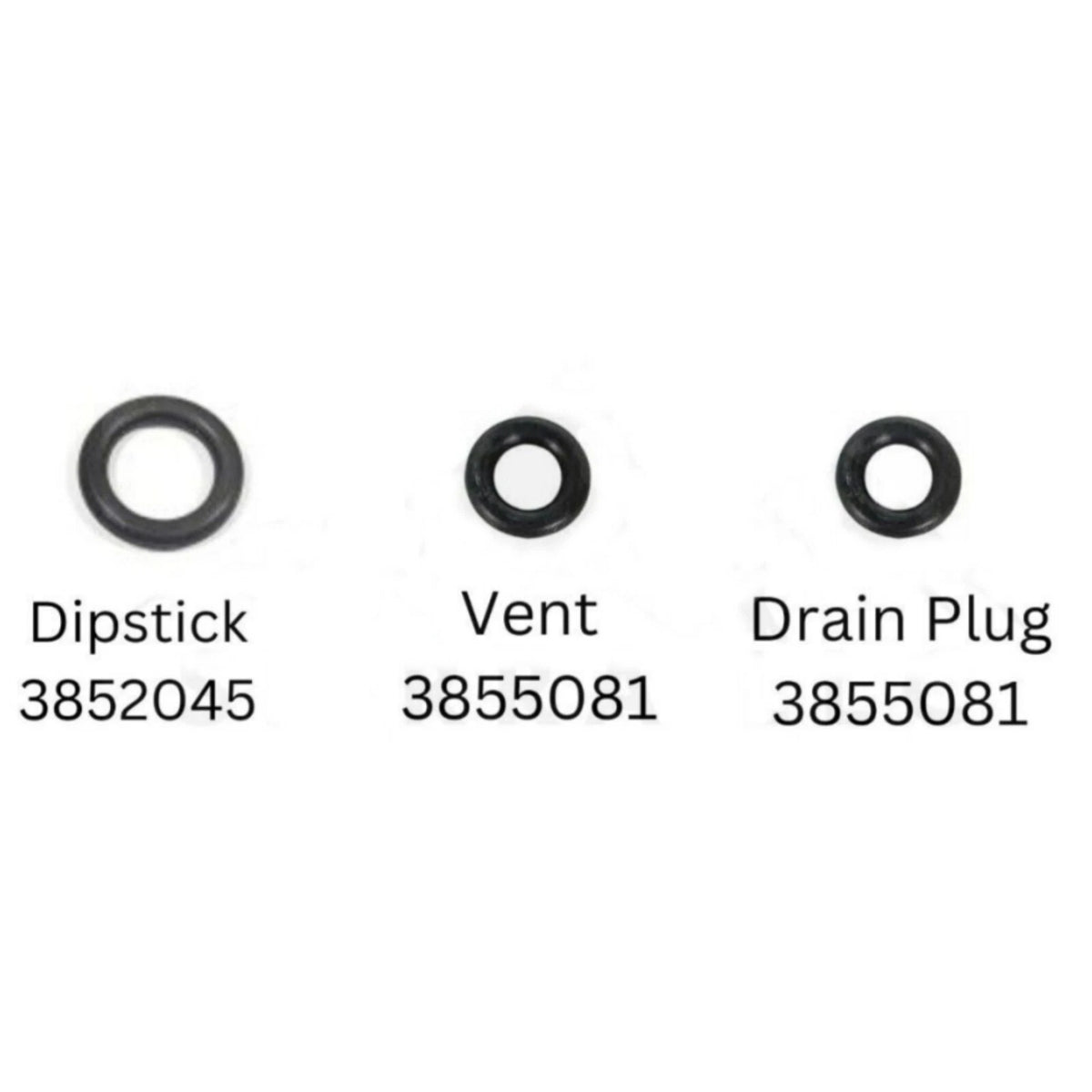 O-Ring Set for Volvo Penta SX-M, SX-A, DPS-A (3852045, 3855081)