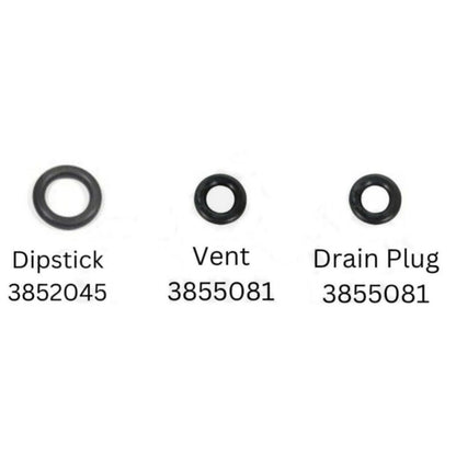 O-Ring Set for Volvo Penta SX-M, SX-A, DPS-A (3852045, 3855081)