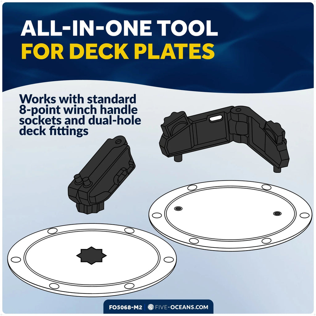 Adjustable Deck Plate and Fill Key 2-Pack - FO5068-M2 for Universal Use