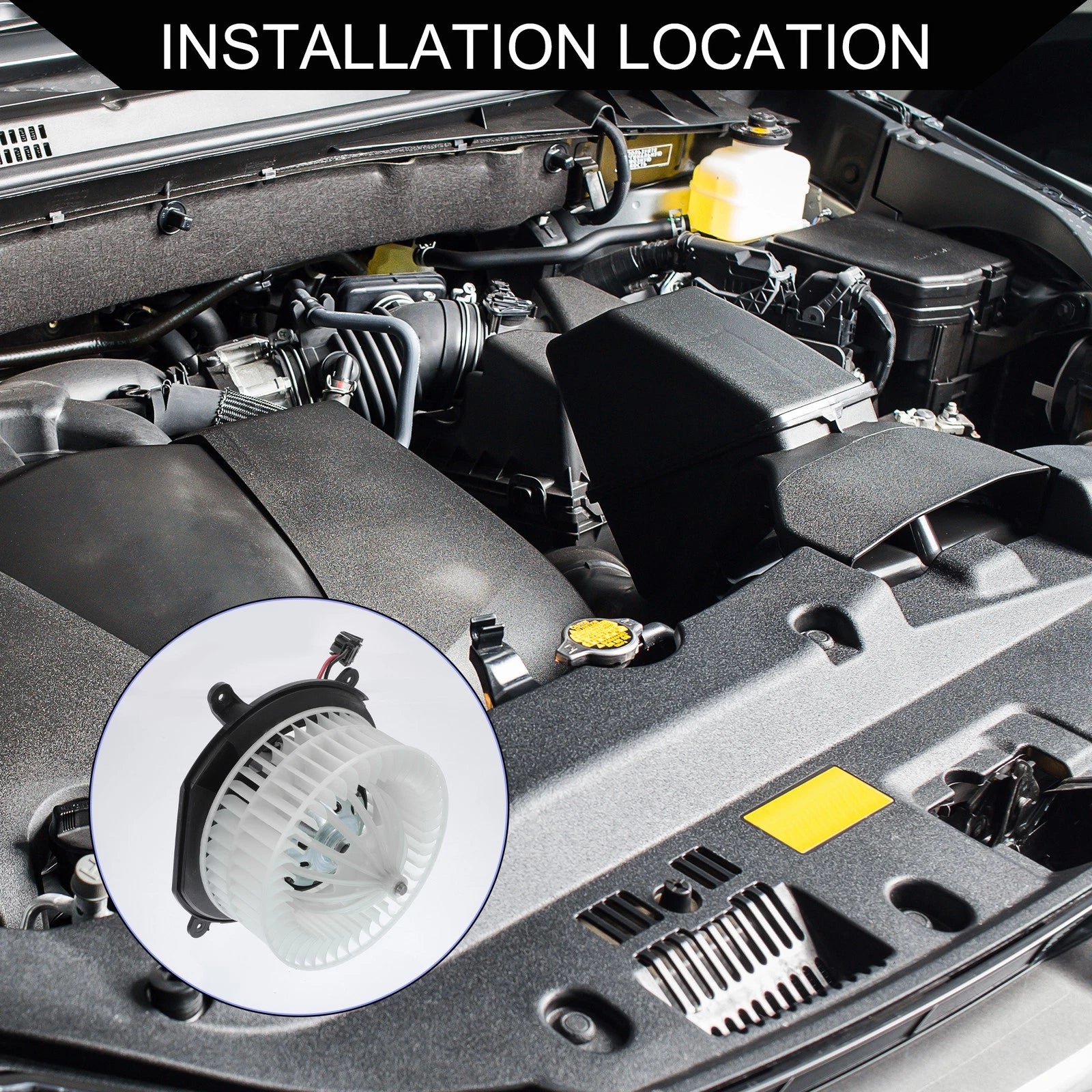 HVAC Heater Blower Motor Assembly Replacement for Mercedes-Benz CLS (2005–2011)