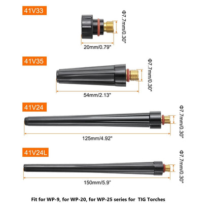 10X TIG Welding Torch Back for WP9 WP20 WP25 Models