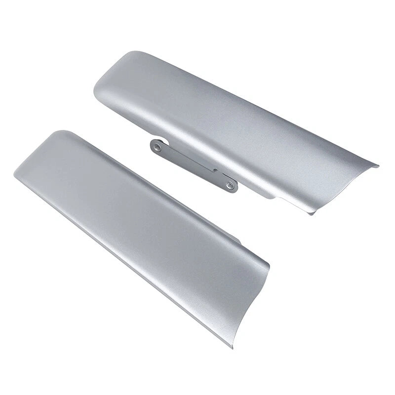 Saddlebag Strips for Harley Street Glide (2014–Present) Silver Black Honeycomb
