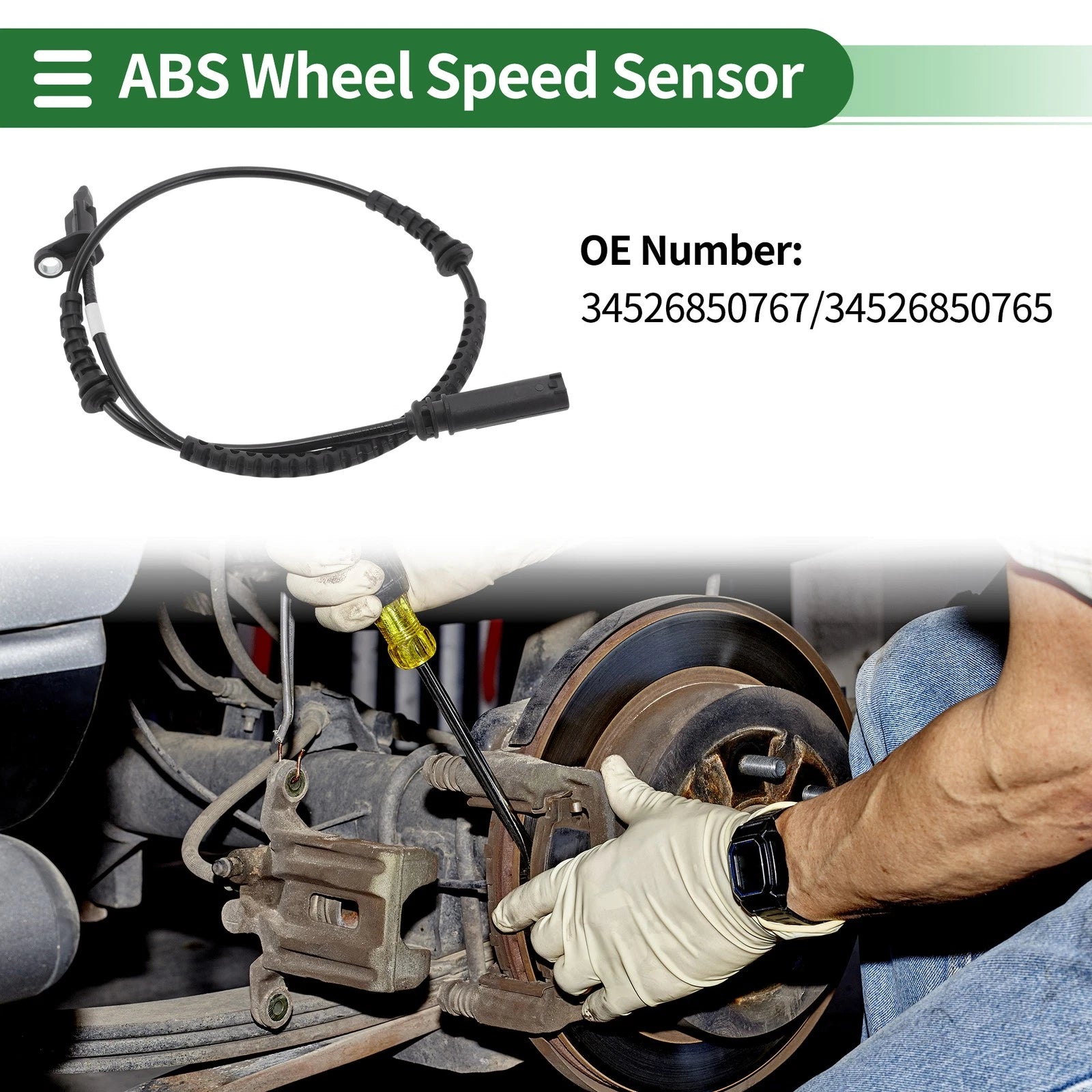 ABS Wheel Speed Sensor Replacement for BMW X1 (2016–2019)