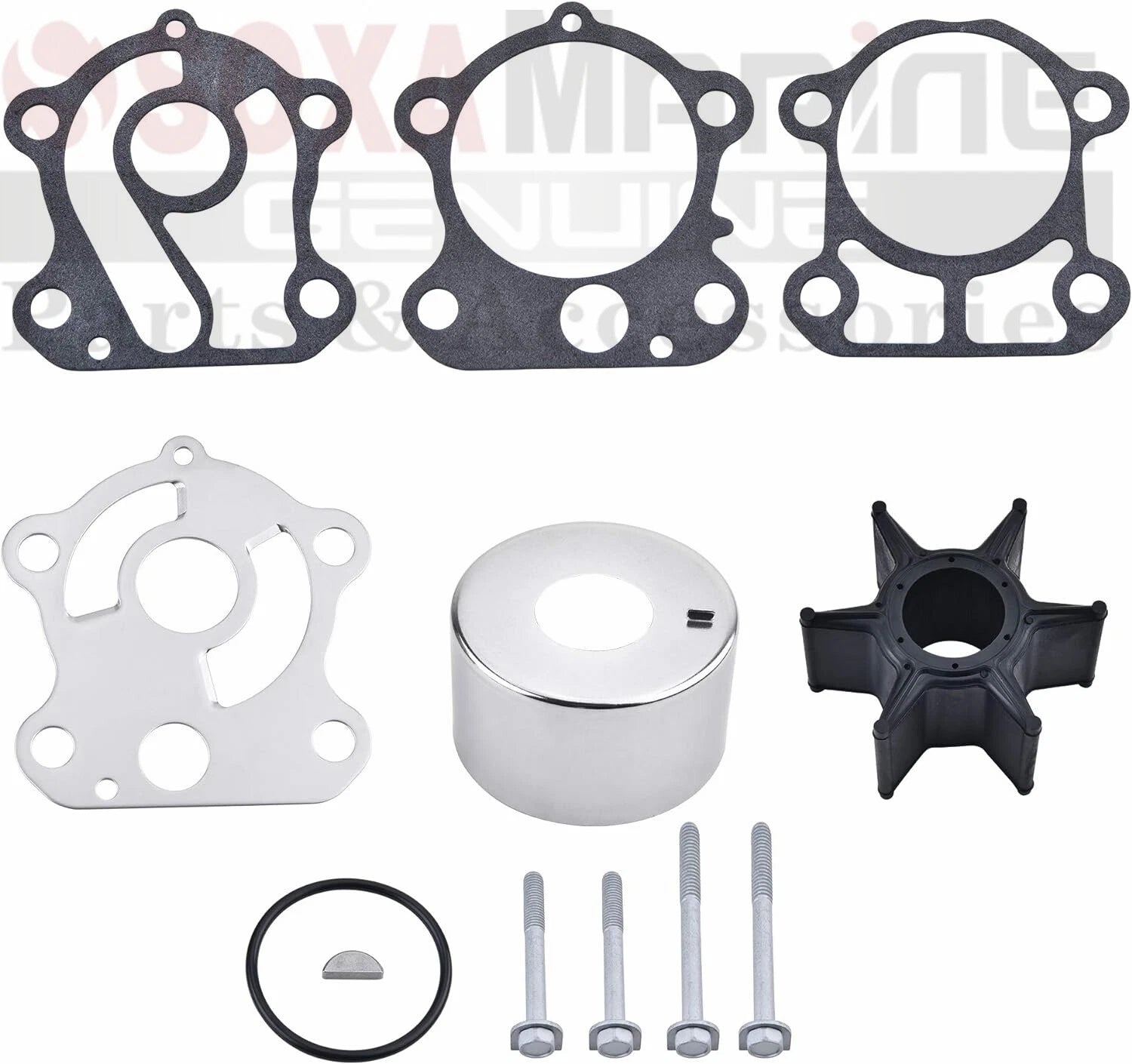 Water Pump Service Kit 18-3370 for Yamaha 2-Str 60-90 HP (1970–1990)