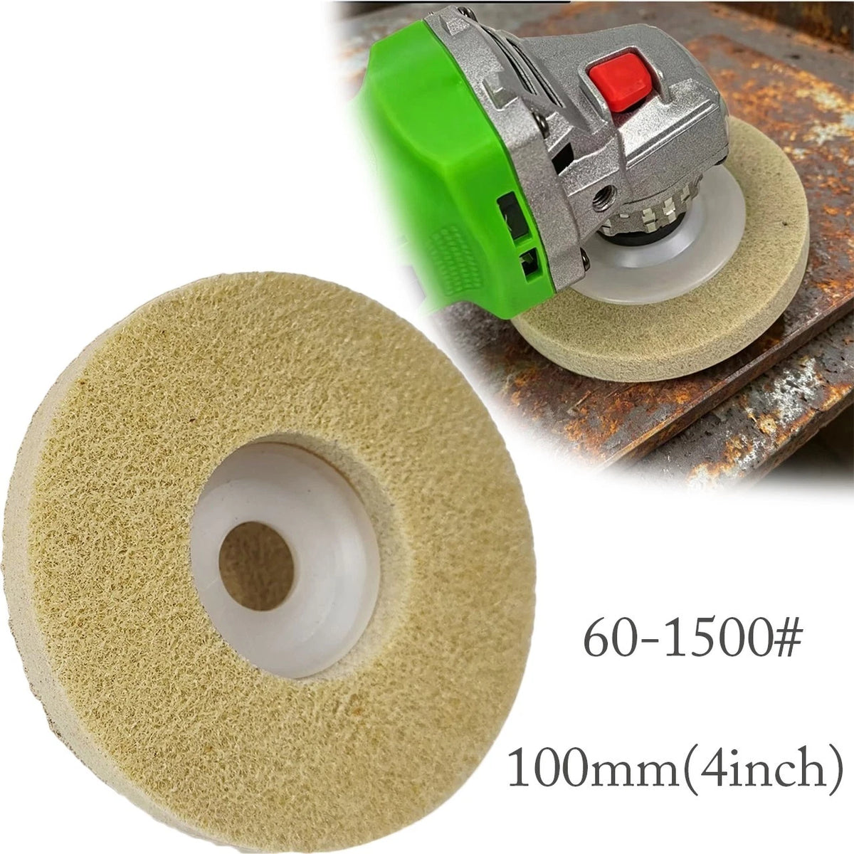 10cm Stone Polishing Pad for Marble Granite Quartz Polishing