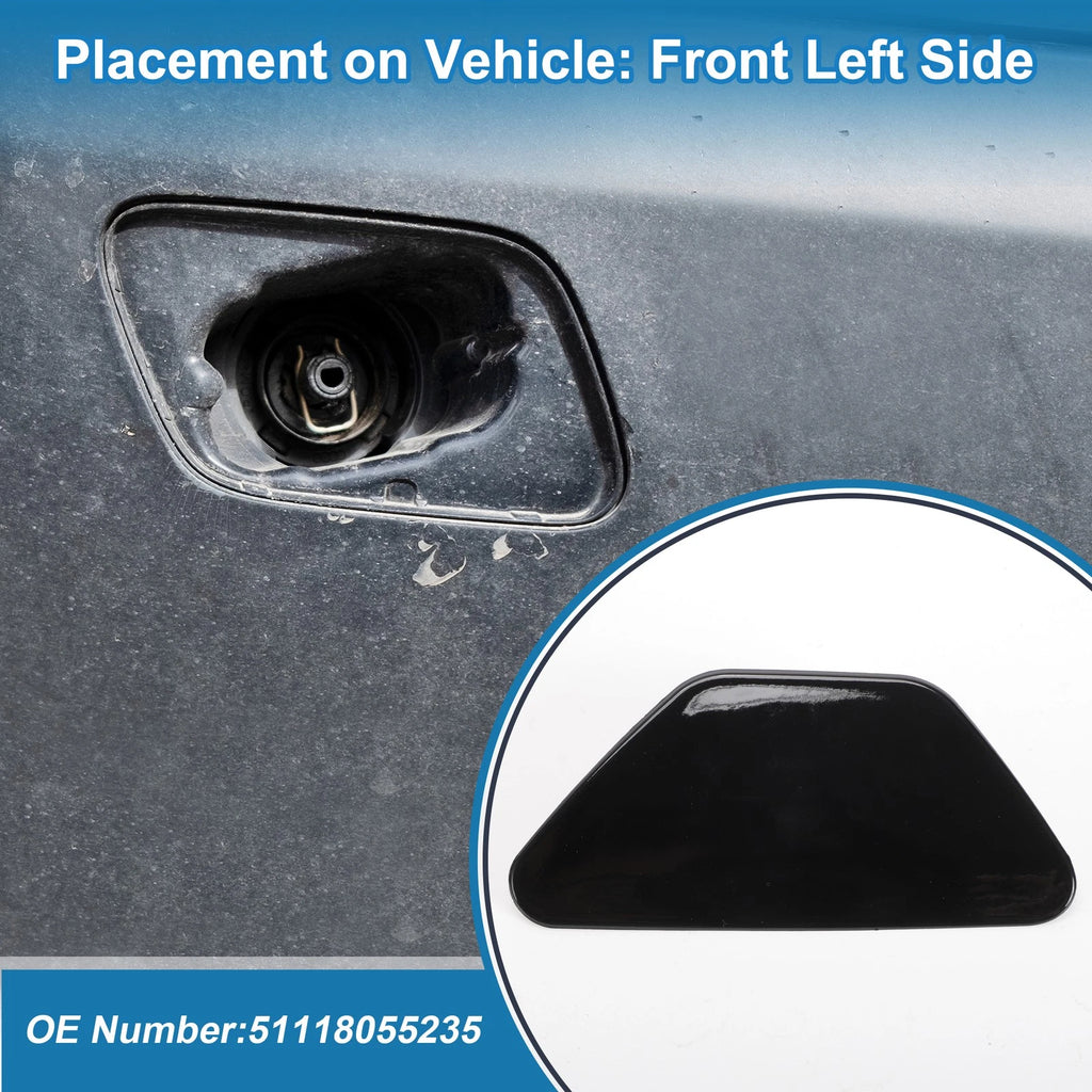 Front Left Headlight Washer Nozzle Cover Cap for BMW M5 (2013–2016)