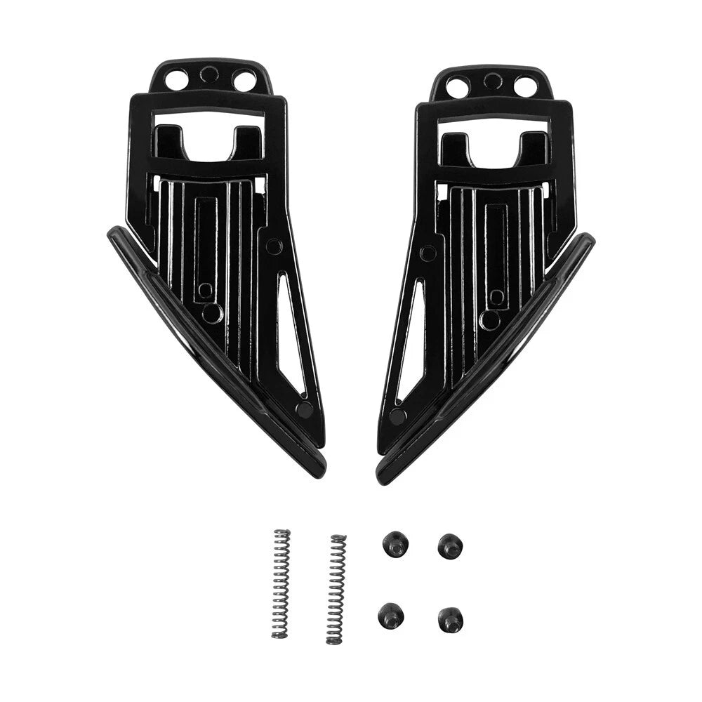 Pair Helmet Visor Kit Base Plate & Screw & Spring for AGV Pista GP R GP RR