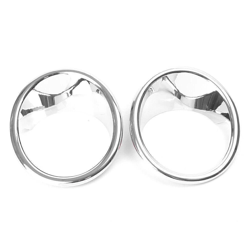 2X Chrome Front Fog Light Lamp Cover Trim for BMW X5 (2014–2018)
