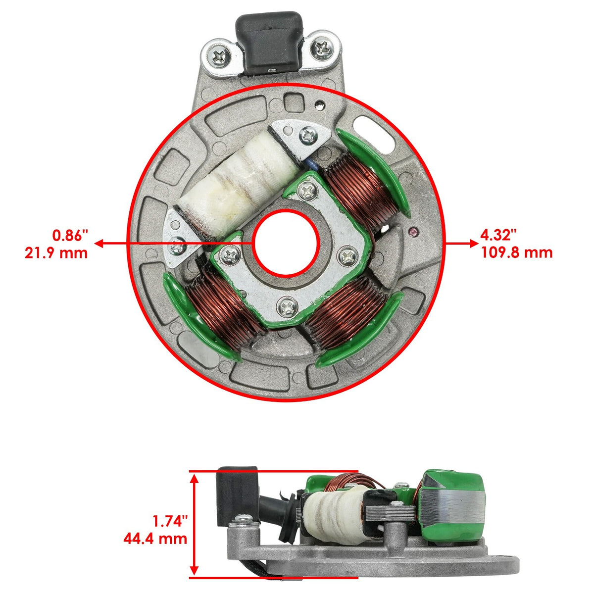 Stator and Gasket Replacement for Suzuki RMX250 (1997–1998)