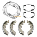 Front & Rear Brake Shoes for Suzuki LT250EF LT300E QuadRunner 250 300 (1985–1989)
