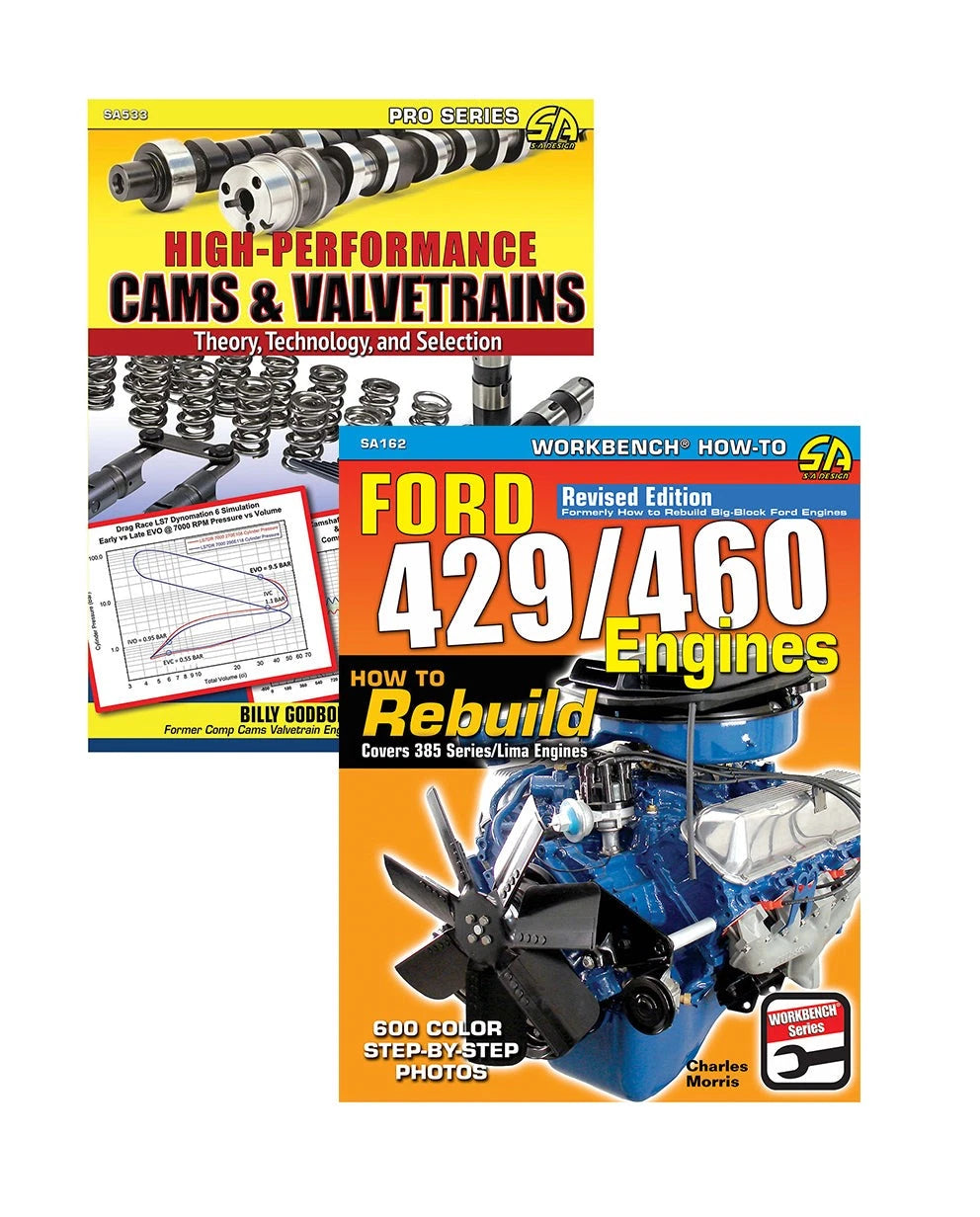 Set of 2 High-Performance Cams & Valvetrains for Ford 429/460 Engines