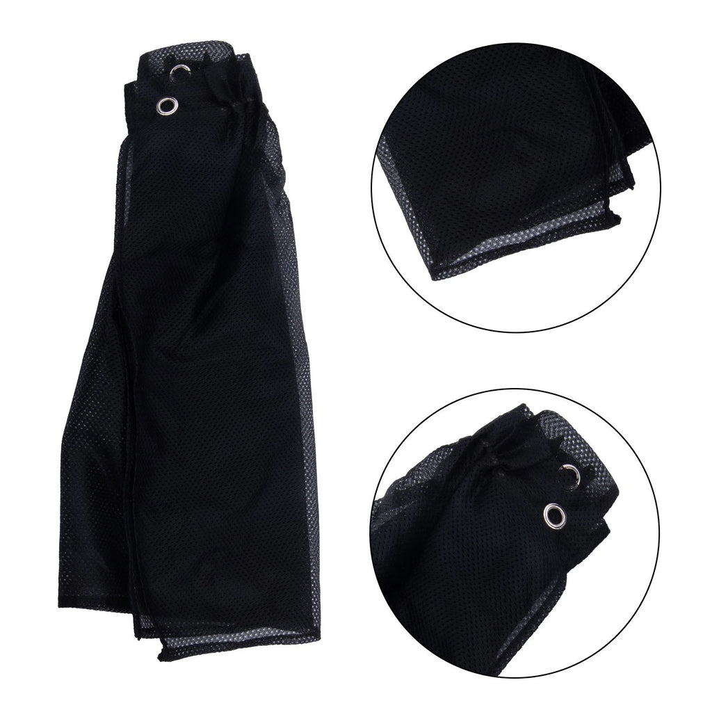 Sun Blinds for Car (50x75cm) - Pair Black Foldable Sunshade Shield