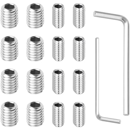 Hex Head Metric Screws for Refrigerator Cooler Door Handle (Set of 4)