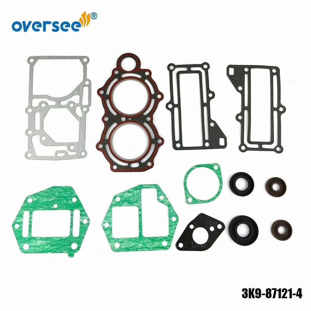 Powerhead Gasket Set 3K9-87121-4, 3B2-87121 for Tohatsu 6-9.8HP (2T)