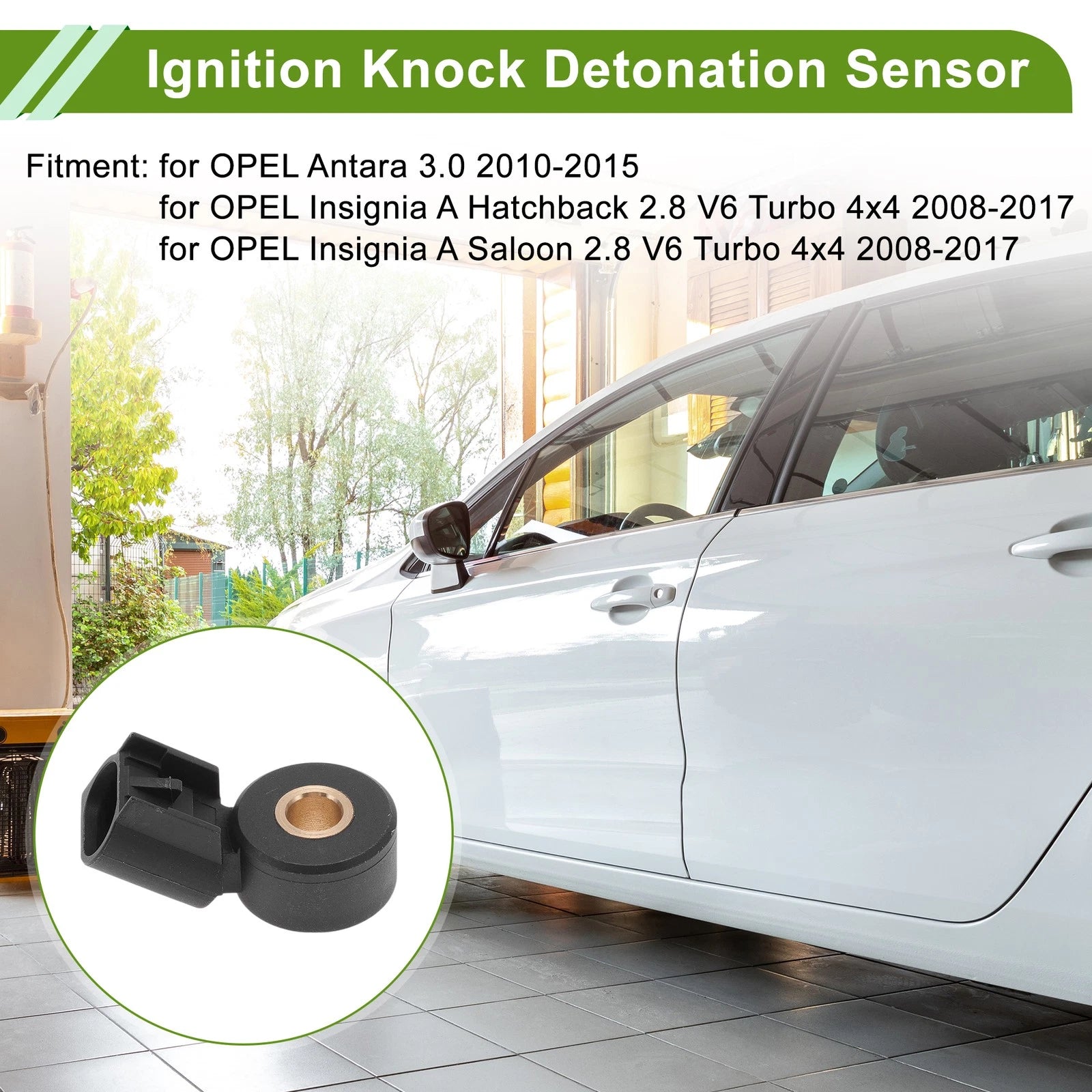 Ignition Knock Detonation Sensor for Opel Antara (2010–2015) No.12605738
