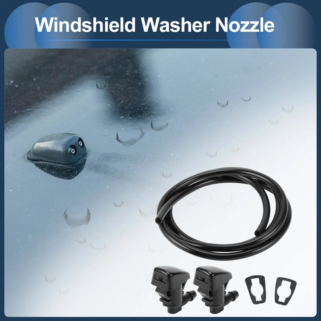Windshield Washer Nozzle Replacement With Gasket for Toyota Hilux (2005–2015)