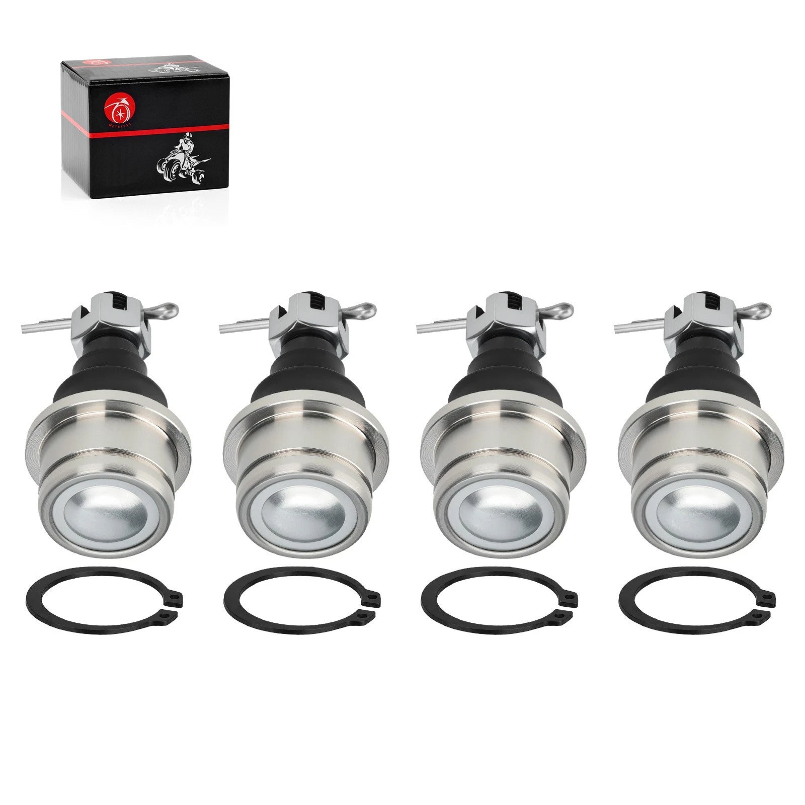 Set of 4 Ball Joints for Honda Rancher 420 2x4 4X4 TRX420 (2014–2024) #51375-HP5-601