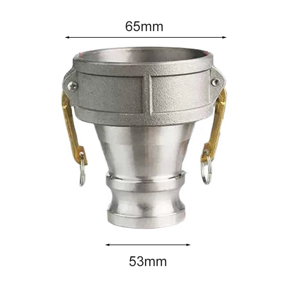 2 to 1 5 Inch Aluminum Cam Locking Joint for Hose Connections