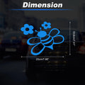 Reflective Bumper Decal for