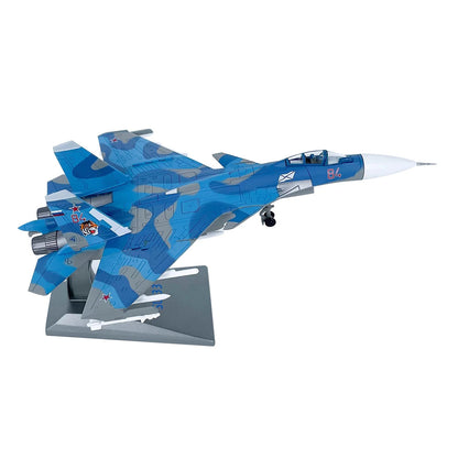 1/100 Scale Diecast Alloy Su-33 Fighter Model Toy