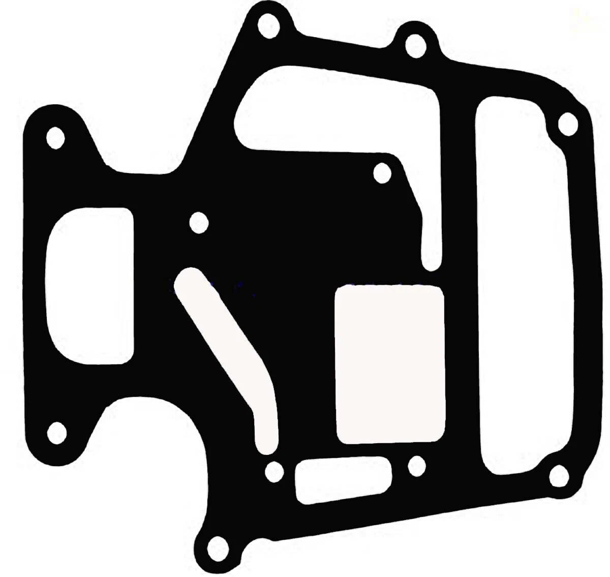 Base Gasket for WSM Force 70/75 HP 3 Cyl (1970–1975) 510-48