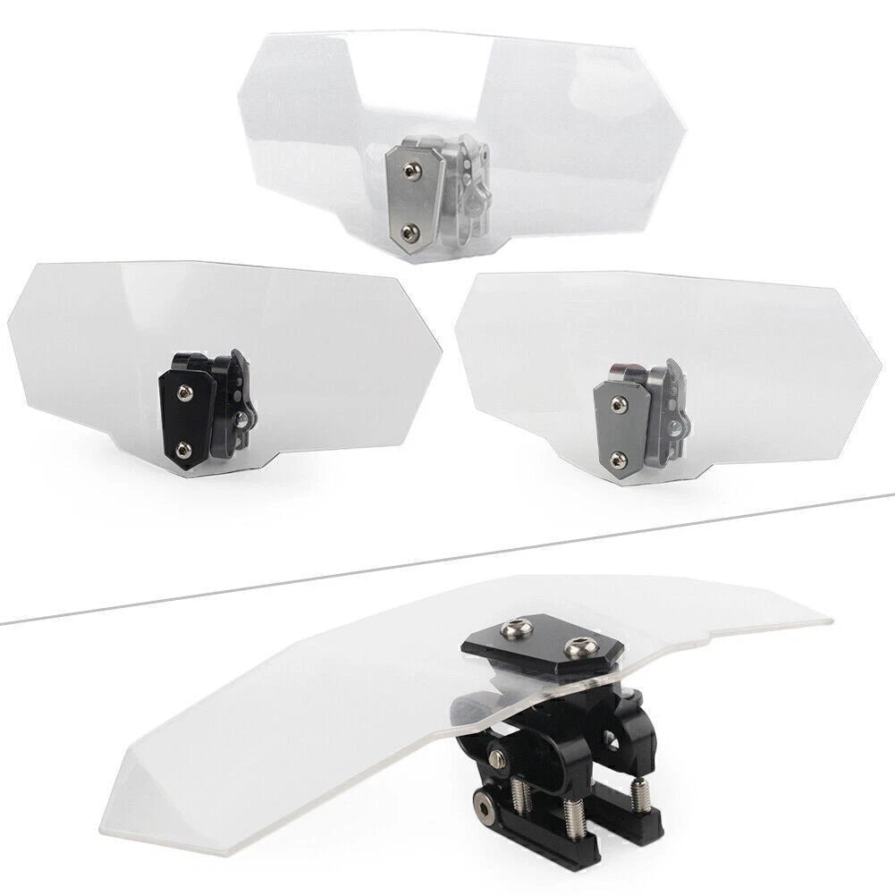 Windshield Extension Spoiler Deflector for Universal Fit (Adjustable)