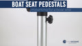 Boat Seat Pedestal Base for (12 Inch Fixed Height)
