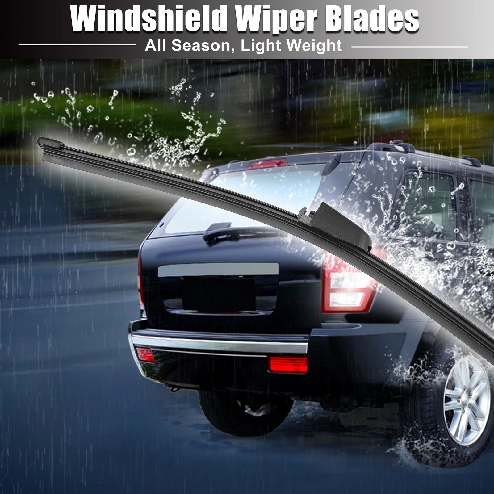 Rear Windshield Wiper Blades 330mm Replacement for Volkswagen (2005–2015)