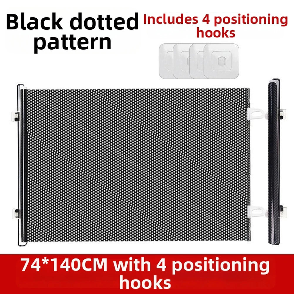 Retractable Pet Fence for Indoor Rooms & Balconies (Dogs, Cats)