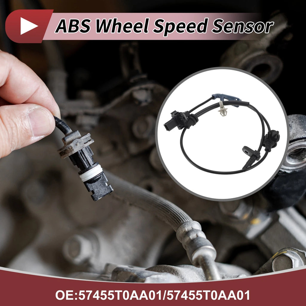 ABS Wheel Speed Sensor Front Left Replacement for Honda CRV (2012–2012)