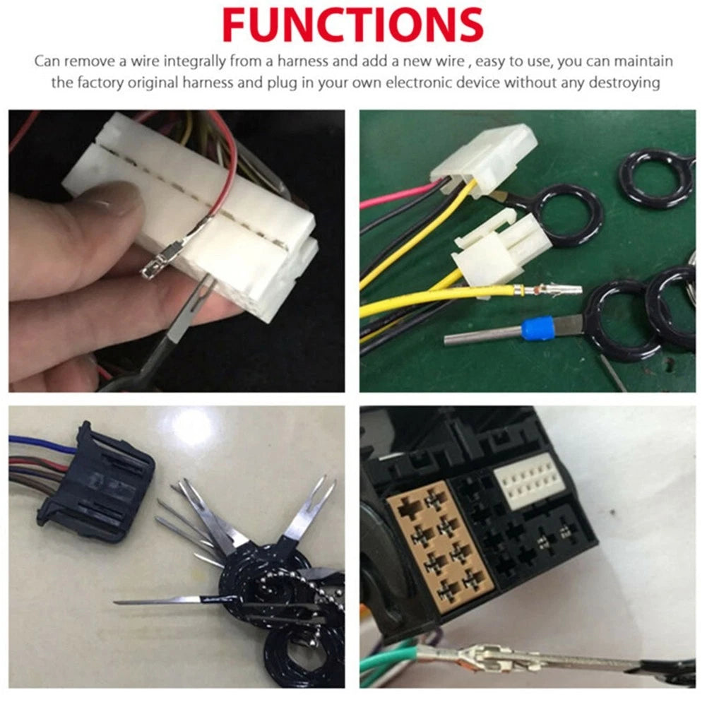 38pcs Terminal Removal Tool Set for Electrical Wire Connectors