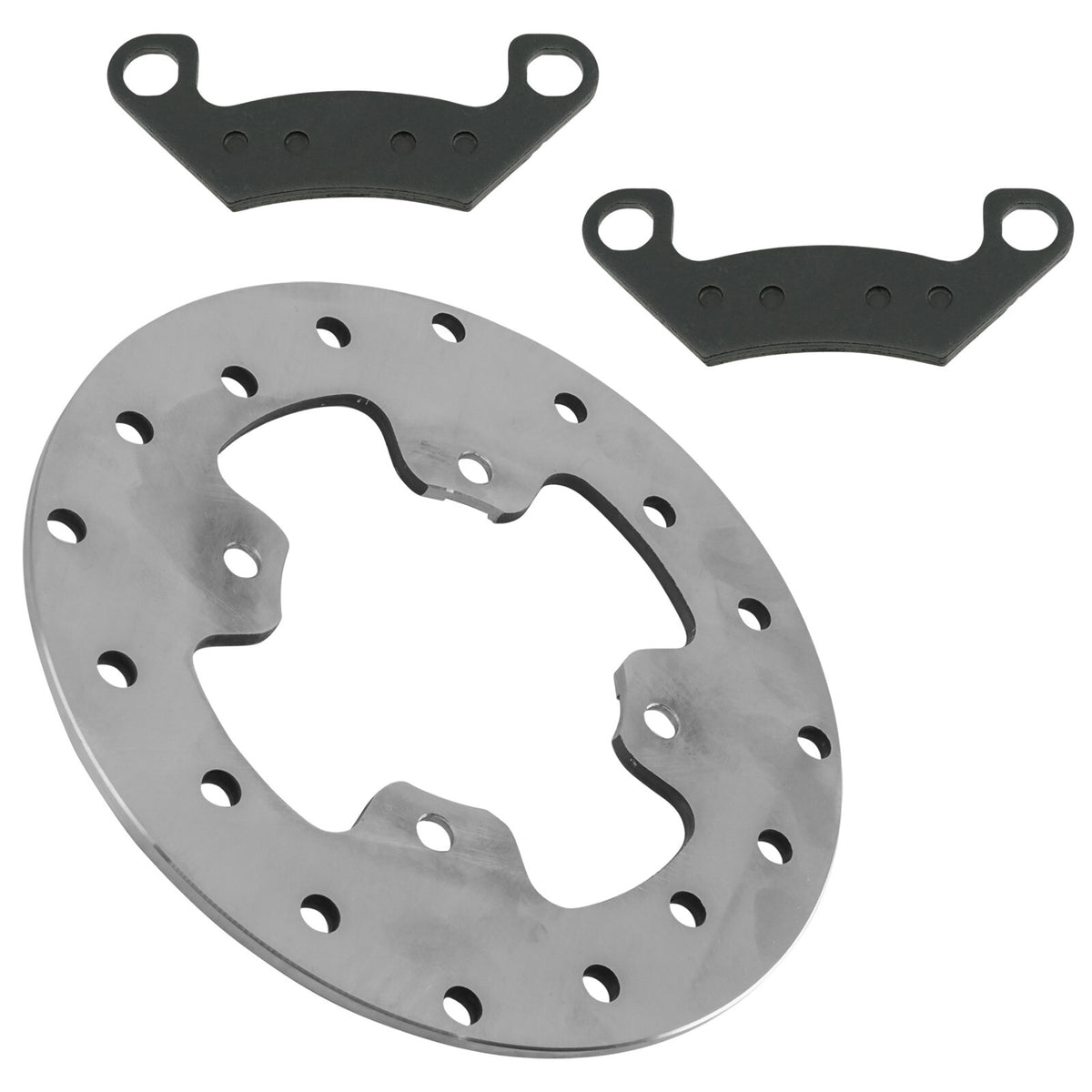 Rear Brake Pads With Disc Rotor Replacement for John Deere (2000–2010)