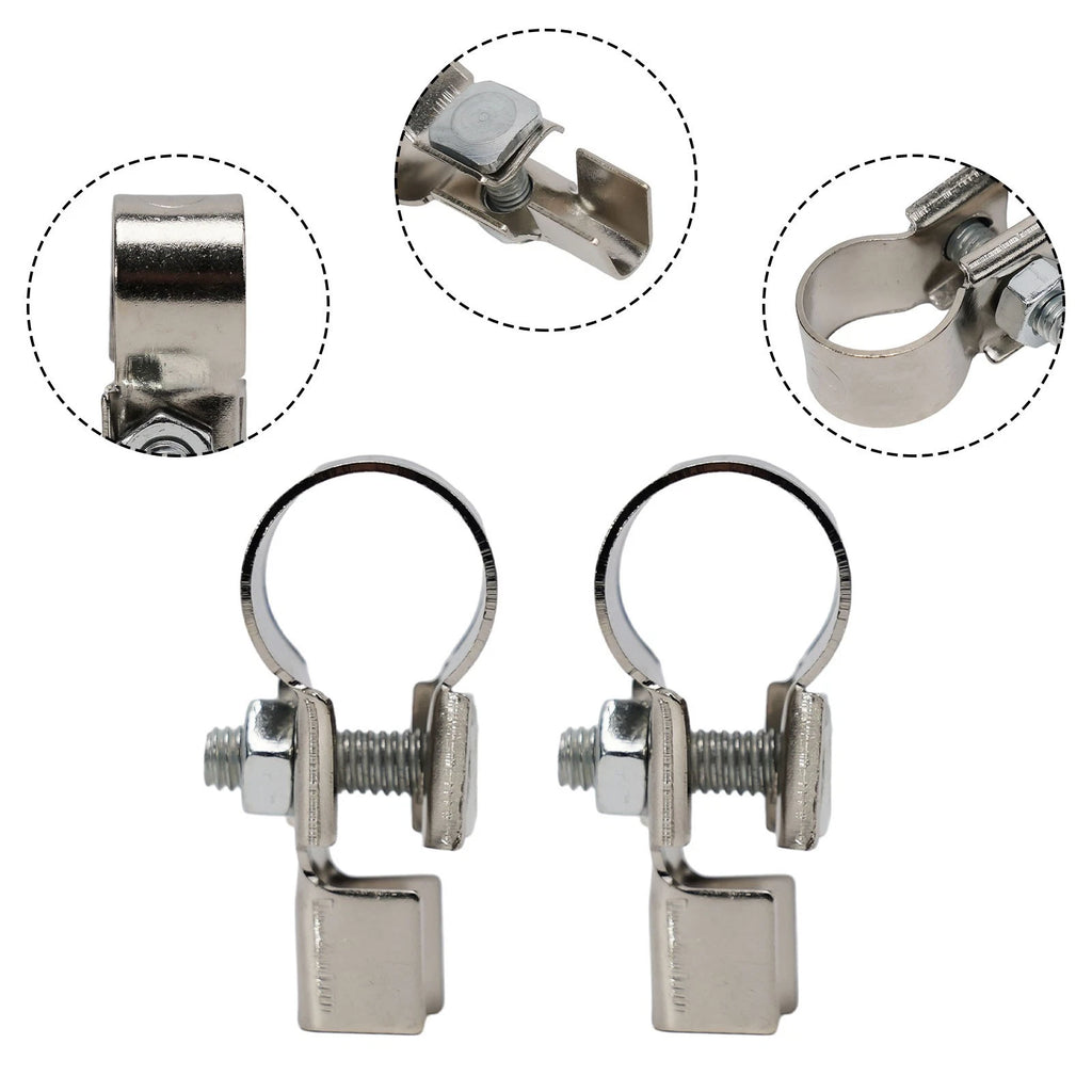 2X Battery Cable Terminal Clamp Connectors for Car Buses (Pure Copper)