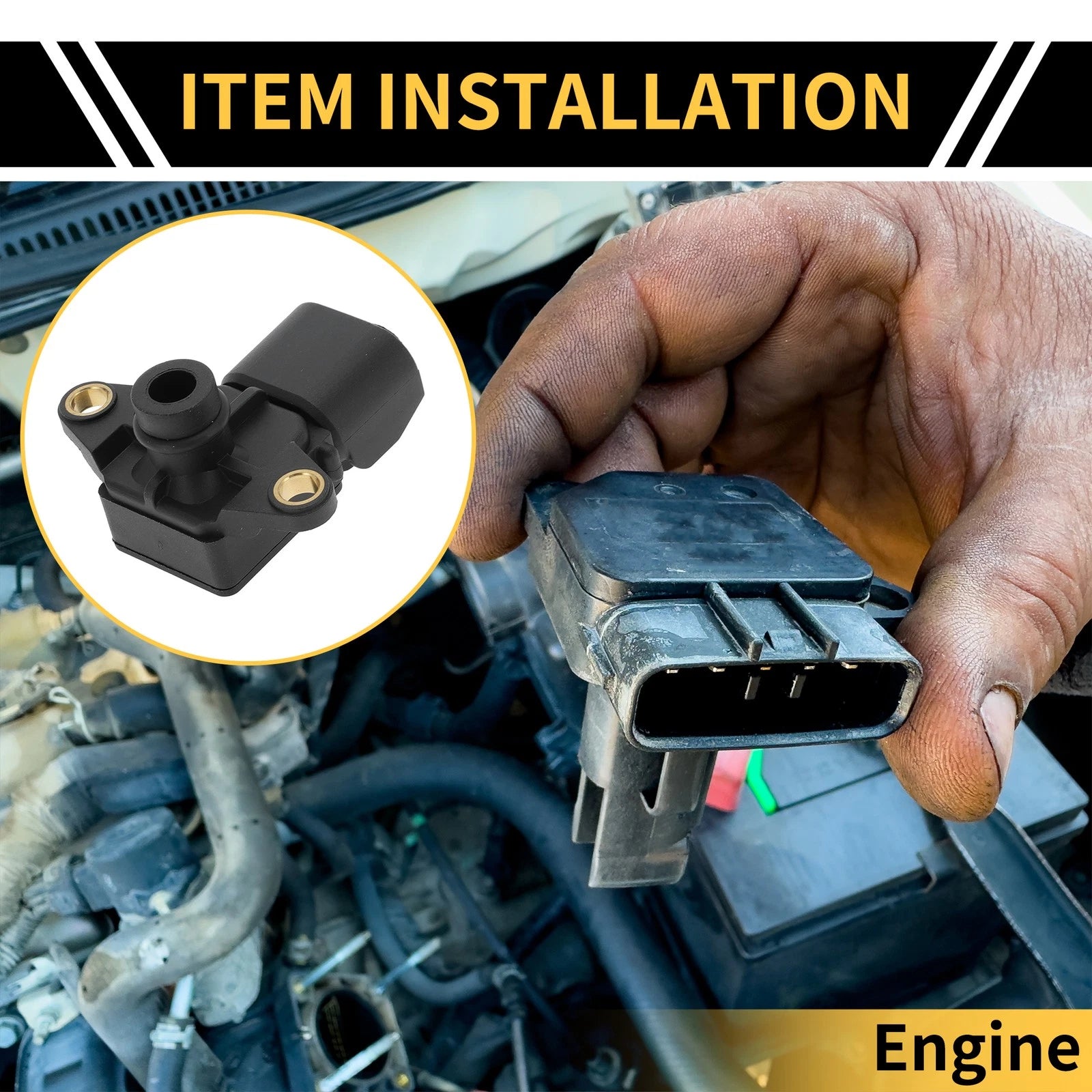 Manifold Absolute Pressure Sensor OEM Replacement for Ram 1500 (2011–2013)