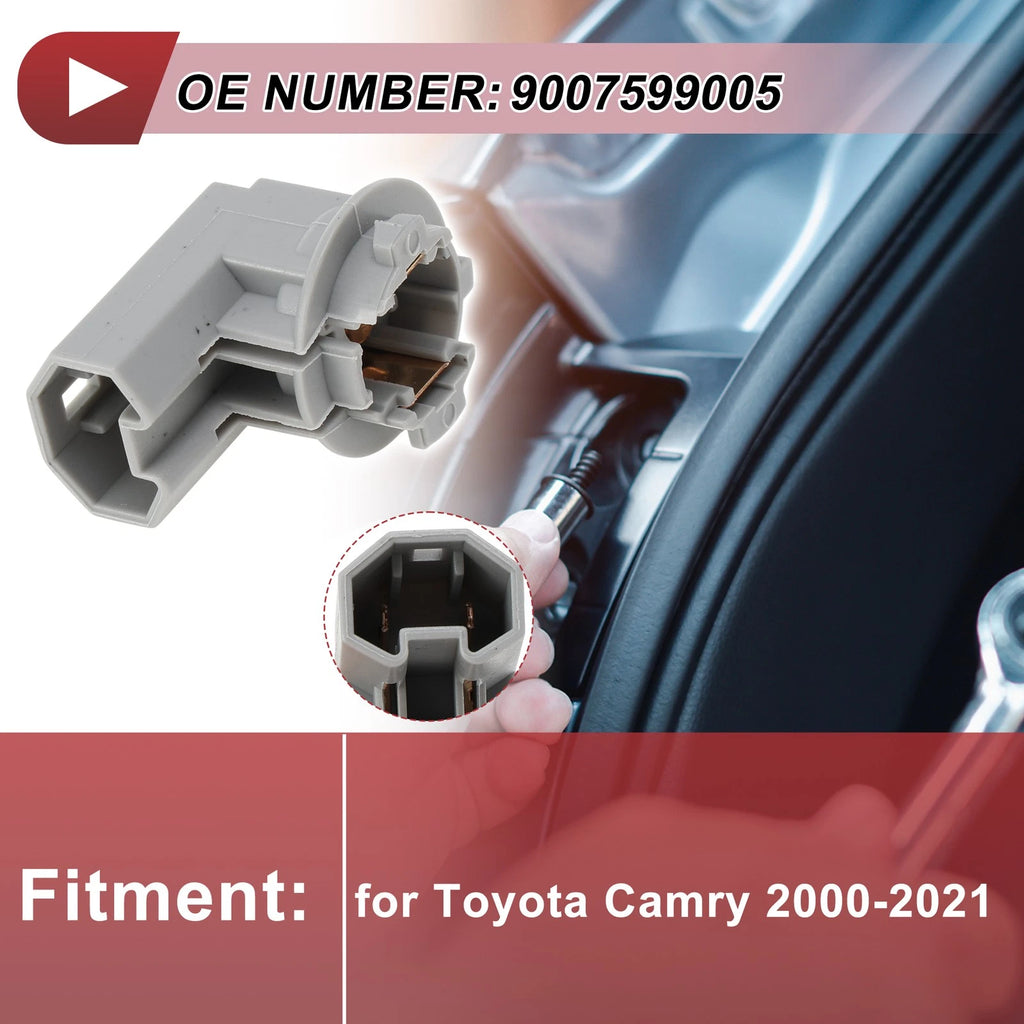 License Plate Light Socket Replacement for Toyota Camry (2000–2021)