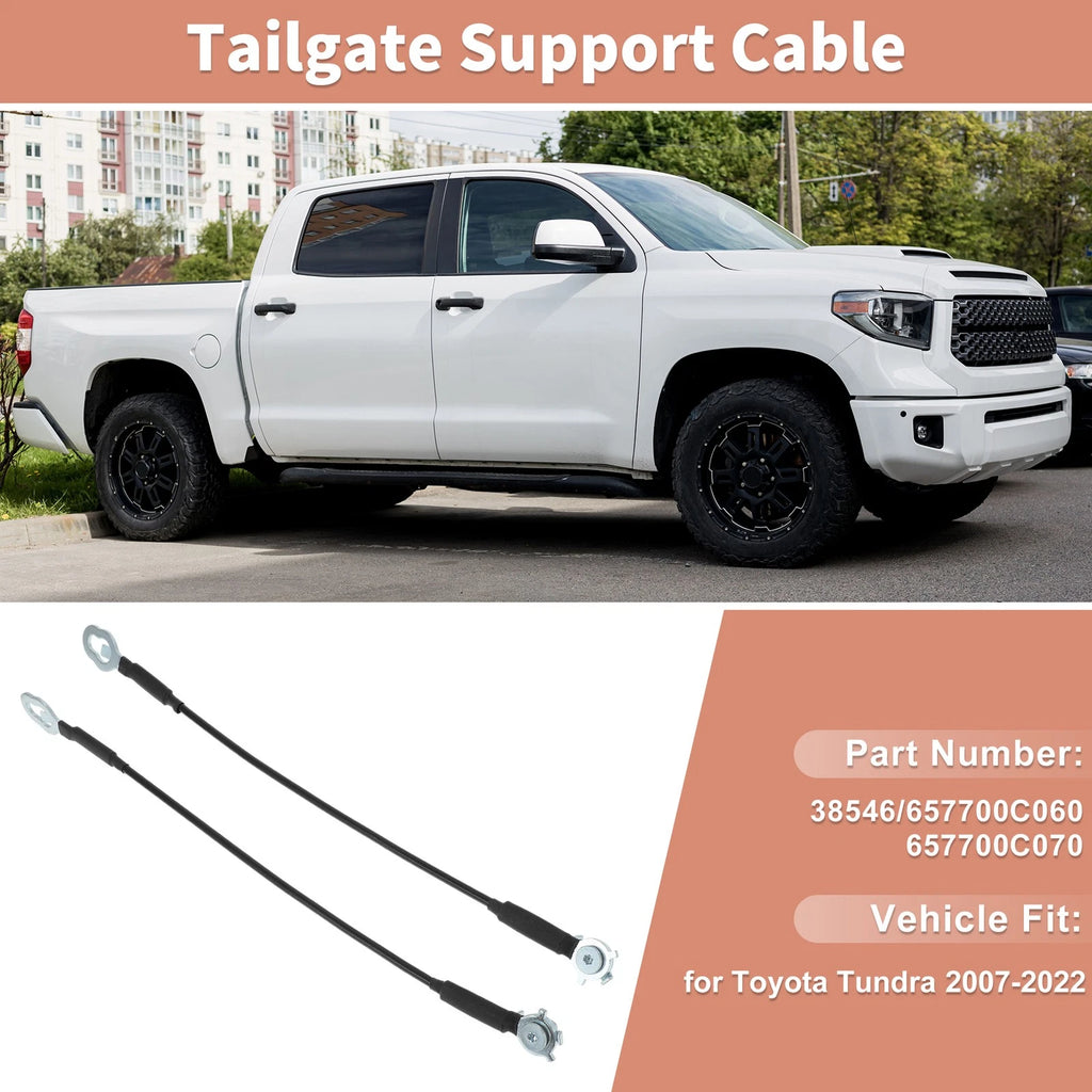 Tailgate Support Cables Replacement for Toyota Tundra (2007–2022)