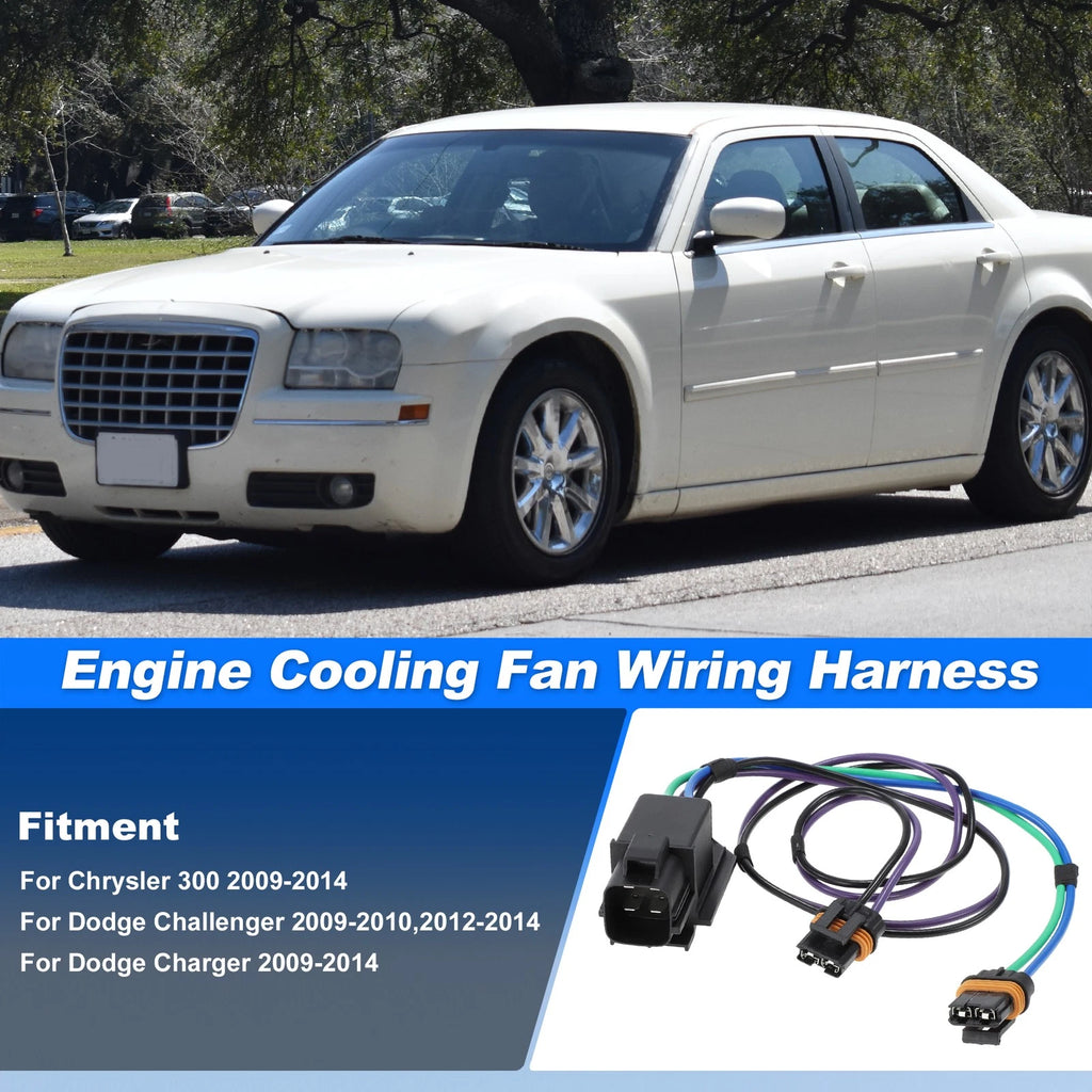 Engine Cooling Fan Wiring Harness Replacement for Chrysler 300 (2015–2018)