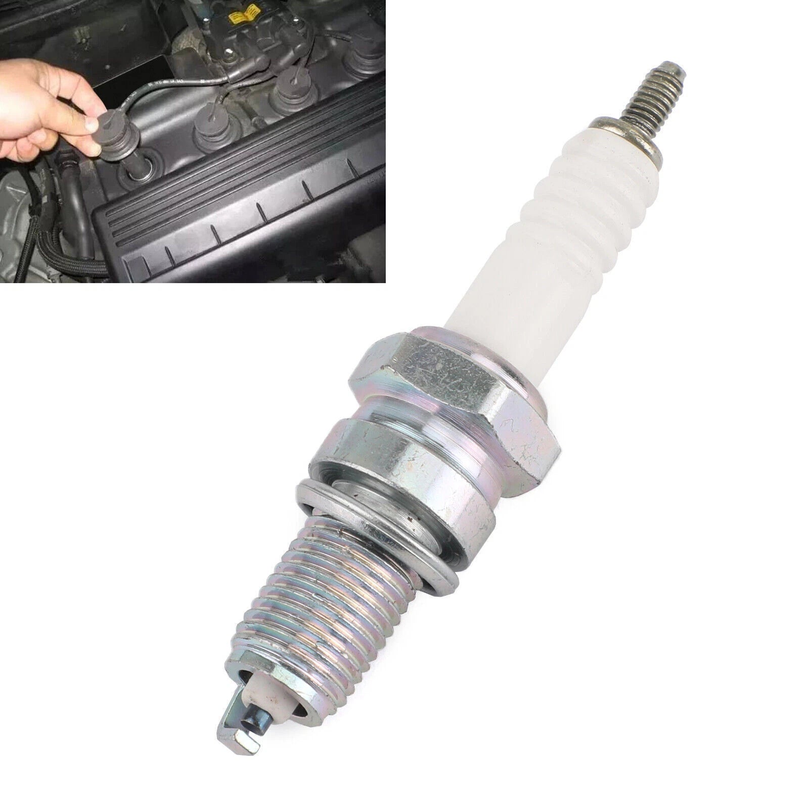 Spark Plug DPR8EA-9 for Honda VF1100 Magna Sabre VT750C GL1200 GL1100 (1982–1998)