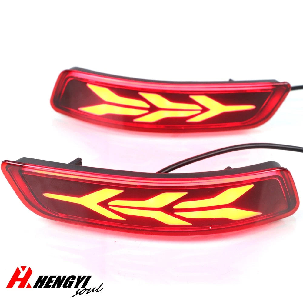 LED Rear Bumper Turn Signal Stop Brake Lights for Lexus GS350 GS450H (2013–2018)