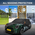 Waterproof Car Cover for Mini Cooper (2013–2024) with Zipper