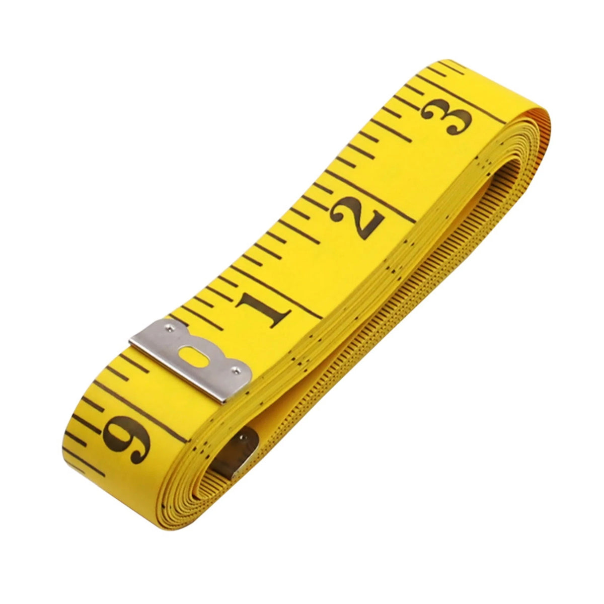 Soft Ruler Tape Measure Tool for Sewing (Yellow)