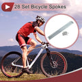 Bicycle Wheel Spoke Replacement Carbon Steel Galvanized 295 mm for 12G