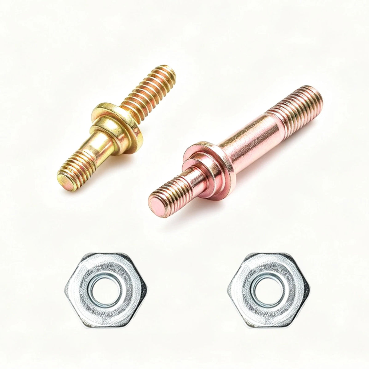 Set of 4 Galvanized Bar Stud Nuts for Stihl 029 039 MS290 MS310 MS390