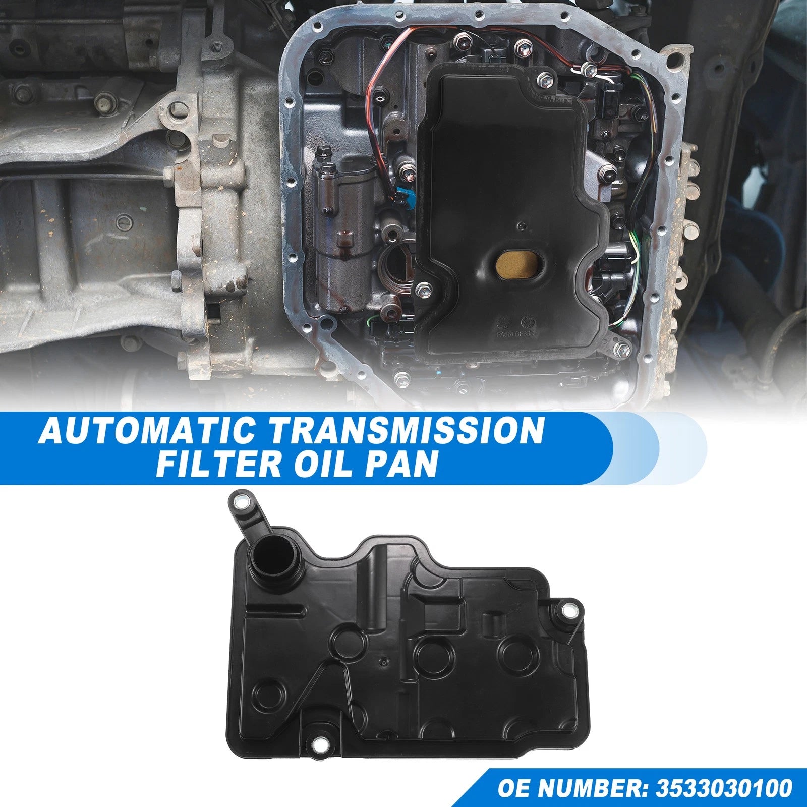 Transmission Oil Pan Gasket with Filter Replacement for Lexus GS350 (2013–2015)