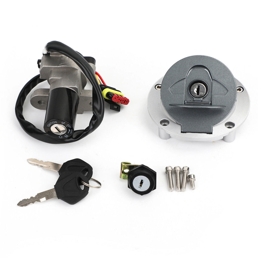 Ignition Switch Gas Cap Seat Lock Set for MV Agusta Brutale 910 989 (2004–2010)