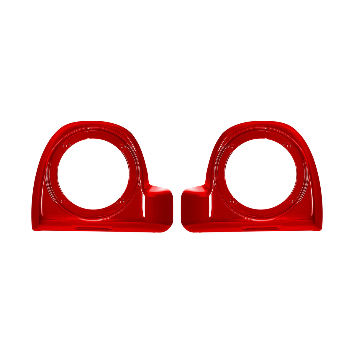 6.5" Lower Fairing Speaker Pods for Harley Street Glide (2018–2019) Wicked Red