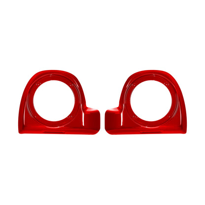 6.5" Lower Fairing Speaker Pods for Harley Street Glide (2018–2019) Wicked Red